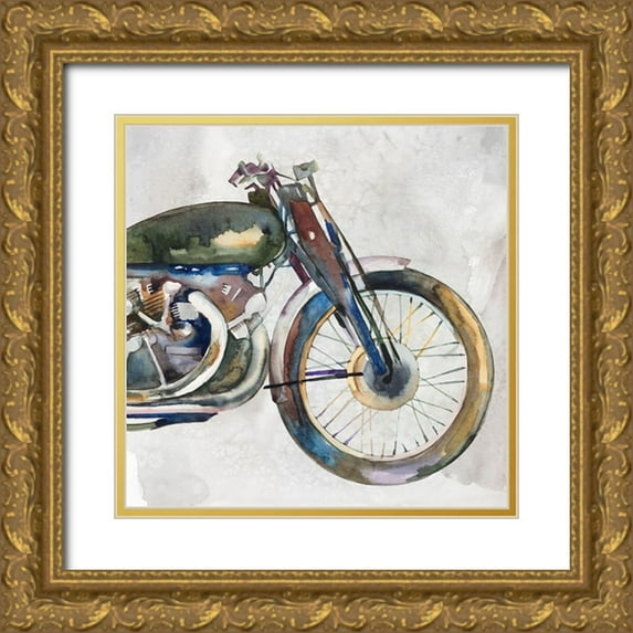 Warren, Annie 15x15 Gold Ornate Wood Framed with Double Matting Museum Art Print Titled - Moto Metal II