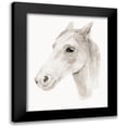thumbnail image 1 of Warren, Annie 15x18 Black Modern Framed Museum Art Print Titled - Ivory Stallion II, 1 of 5