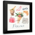 thumbnail image 1 of Warren, Annie 15x18 Black Modern Framed Museum Art Print Titled - Paris Essentials II, 1 of 5