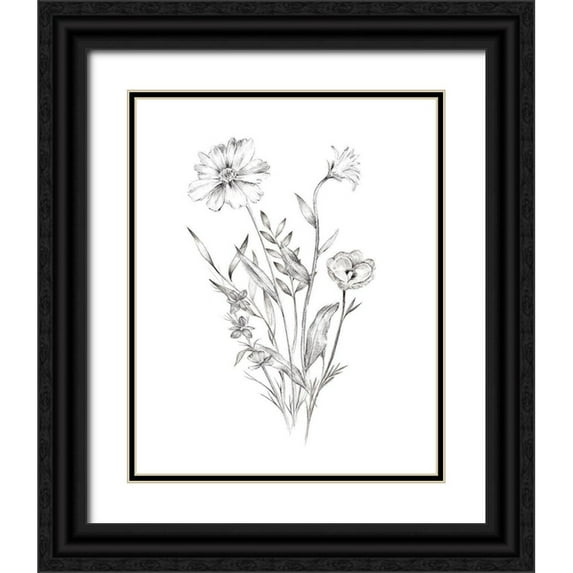 Warren, Annie 15x18 Black Ornate Wood Framed with Double Matting Museum Art Print Titled - Wild Bunch I