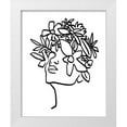 thumbnail image 1 of Warren, Annie 15x18 White Modern Wood Framed Museum Art Print Titled - Floral View II, 1 of 4
