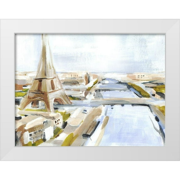 Warren, Annie 18x15 White Modern Wood Framed Museum Art Print Titled - Daylight Paris I