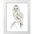 thumbnail image 1 of Warren, Annie 19x24 White Modern Wood Framed Museum Art Print Titled - Arctic Owl II, 1 of 4