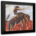 thumbnail image 1 of Warren, Annie 20x20 Black Modern Framed Museum Art Print Titled - Morning Roundup II, 1 of 5