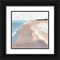 thumbnail image 1 of Warren, Annie 20x20 Black Ornate Wood Framed with Double Matting Museum Art Print Titled - Beach Walk II, 1 of 4