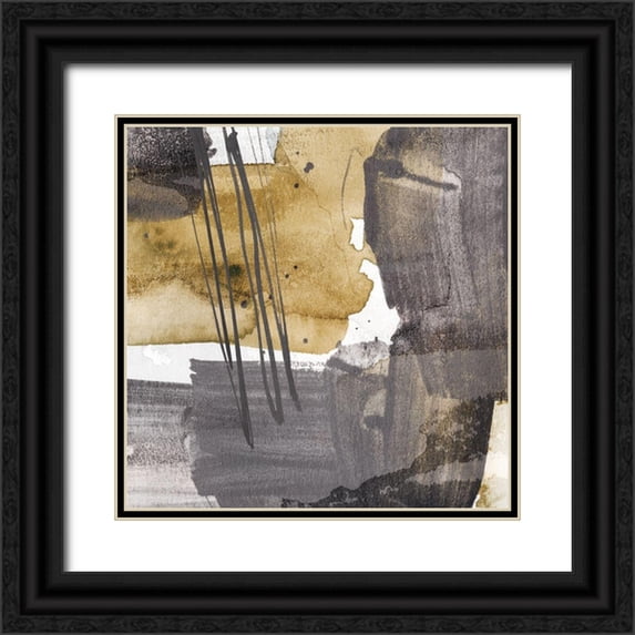 Warren, Annie 20x20 Black Ornate Wood Framed with Double Matting Museum Art Print Titled - Great Plains I