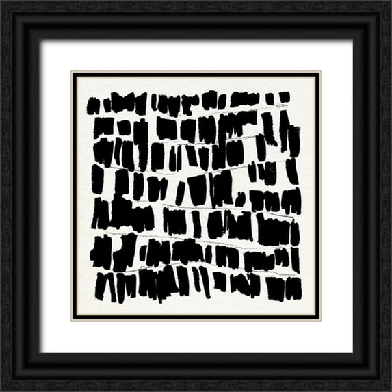 Warren, Annie 20x20 Black Ornate Wood Framed with Double Matting Museum Art Print Titled - Vivid Marks IV