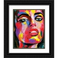 thumbnail image 1 of Warren, Annie 20x24 Black Ornate Wood Framed with Double Matting Museum Art Print Titled - Prismatic Pout III, 1 of 4