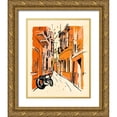 thumbnail image 1 of Warren, Annie 20x24 Gold Ornate Wood Framed with Double Matting Museum Art Print Titled - Euro Voyage IV, 1 of 4