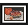 thumbnail image 1 of Warren, Annie 24x17 Black Ornate Wood Framed with Double Matting Museum Art Print Titled - Autumn Apples II, 1 of 4