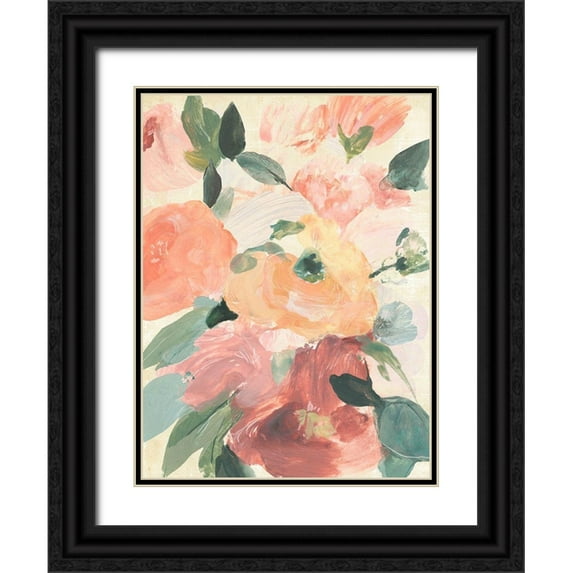 Warren, Annie 25x32 Black Ornate Wood Framed with Double Matting Museum Art Print Titled - Dreaming of Spring II