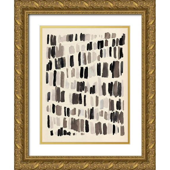 Warren, Annie 25x32 Gold Ornate Wood Framed with Double Matting Museum Art Print Titled - Chalk and Flint I
