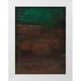 thumbnail image 1 of Warren, Annie 25x32 White Modern Wood Framed Museum Art Print Titled - Jeweled Earth II, 1 of 4