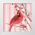 thumbnail image 1 of Warren, Annie 26x26 White Modern Wood Framed Museum Art Print Titled - Winter Cardinal I, 1 of 4