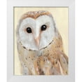 thumbnail image 1 of Warren, Annie 26x32 White Modern Wood Framed Museum Art Print Titled - Common Barn Owl I, 1 of 4