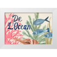 thumbnail image 1 of Warren, Annie 32x23 White Modern Wood Framed Museum Art Print Titled - Pastel Mer IV, 1 of 4