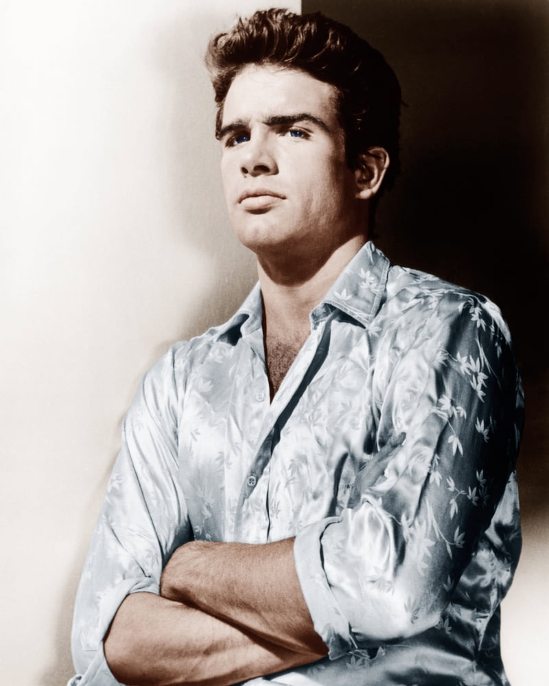 Warren Beatty Canvas Art - (16 x 20)