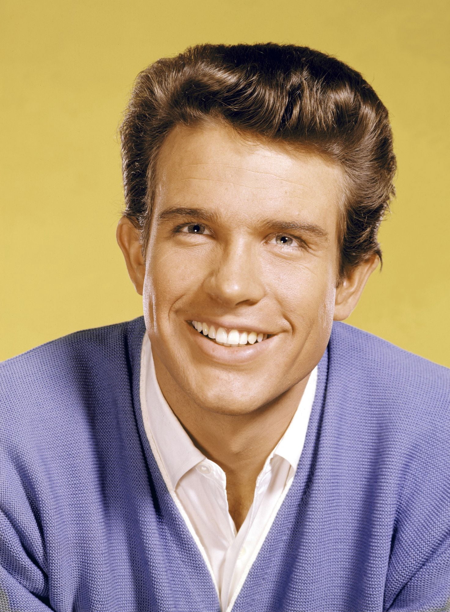 Warren Beatty In The Early 1960S Canvas Art -  (16 x 20)