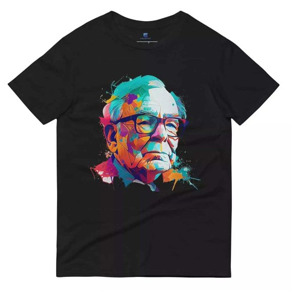 Warren Buffett Color Splash T-Shirt