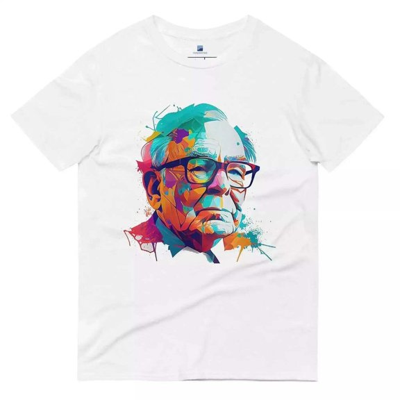 Warren Buffett Color Splash T-Shirt