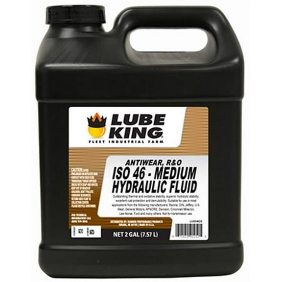 WARREN DISTRIBUTION Hydraulic Fluid, AW ISO 46, 2-Gals. LU52462G