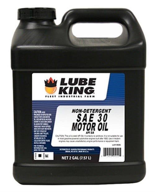 Warren Distribution Lube King Non-Detergent Motor Oil 30W, 2 Gal