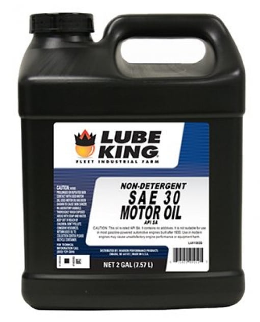 Warren Distribution Lube King Non-Detergent Motor Oil 30W, 2 Gal