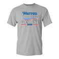 thumbnail image 1 of Warren For President 2020 USA Support Political DT Adult T-Shirt Tee, 1 of 2