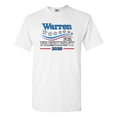 thumbnail image 1 of Warren For President 2020 USA Support Political DT Adult T-Shirt Tee, 1 of 2