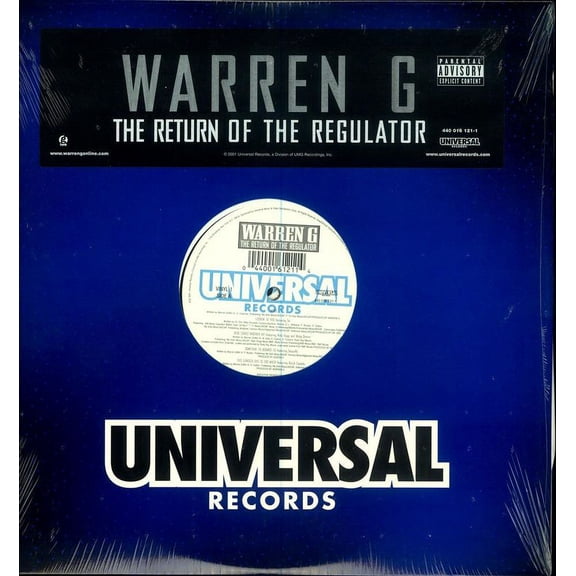 Warren G - The Return Of The Regulator - 2LP
