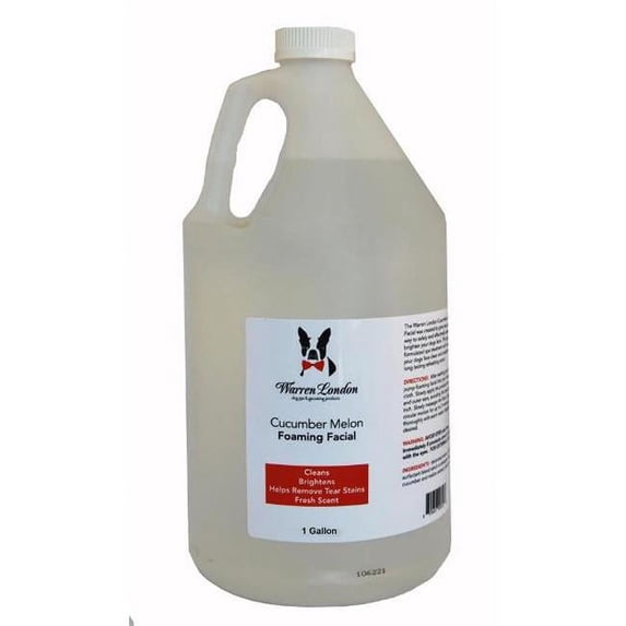 Warren London 102101 Cucumber Melon Foaming Facial Refill, 1 gal