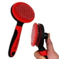 thumbnail image 1 of Warren London Cat Pin Brush for Grooming | All Coat and Fur Types, 1 of 8