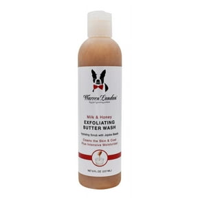 Warren London Exfoliating Butter Wash Dog Shampoo, Milk & Honey, 8 oz Bottle