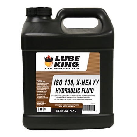 Warren Lube King 2 Gallon ISO 100 Hydraulic Fluid Oil 40 Weight Contains Anti