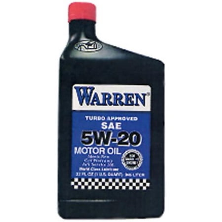 Warren Oil WAR5W2012PL 1 qt. SM GF-4 Motor Oil