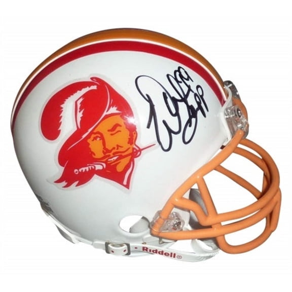 Warren Sapp Autographed Tampa Bay Buccaneers (Throwback) Mini Helmet - JSA