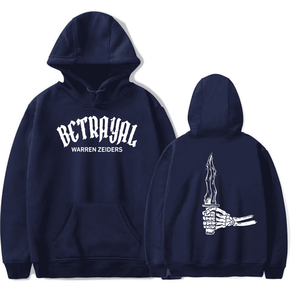 Warren Zeiders Merch Betrayal Bella Canvas Hoodie Country Music Hoodies Pullover Hooded Sweatshirt Long Sleeve Top
