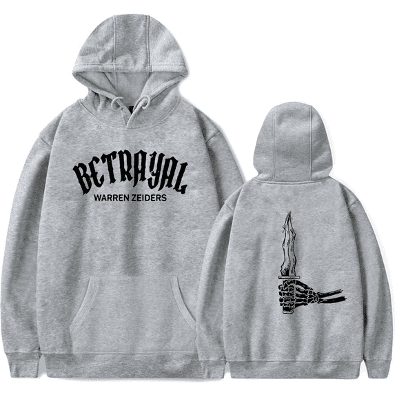 Warren Zeiders Merch Betrayal Bella Canvas Hoodie Country Music Hoodies Pullover Hooded Sweatshirt Long Sleeve Top