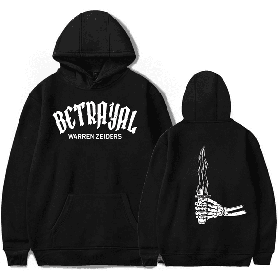 Warren Zeiders Merch Betrayal Bella Canvas Hoodie Country Music Hoodies Pullover Hooded Sweatshirt Long Sleeve Top