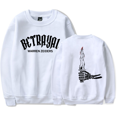 thumbnail image 1 of Warren Zeiders Merch Betrayal Bella Canvas Sweatshirt Long Sleeve Country Music Merch Hoodies Casual Streetwear Top, 1 of 2