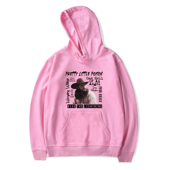 Warren Zeiders Merch Pretty Little Poison Ride The Lighting Hoodie Country Music Hoodies Pullover Hooded Sweatshirt Long Sleeve Top