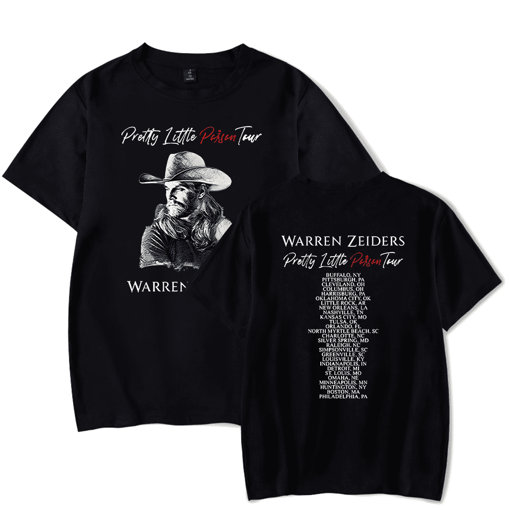 Warren Zeiders Merch The Beautifully Broken Tour T-shirt