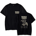 thumbnail image 1 of Warren Zeiders Merch The Beautifully Broken Tour T-shirt Short Sleeve Country Music Merch Western Harajuku Fashion Hip Hop T Shirt Top Tee, 1 of 2