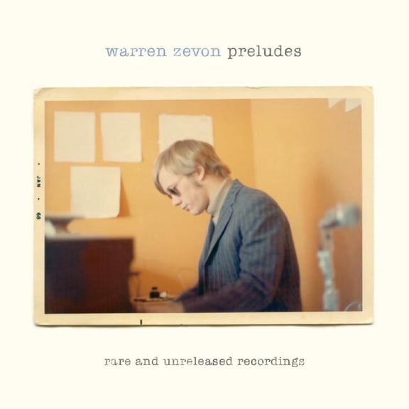 Warren Zevon - Preludes Exclusive Limited Edition Gold Galaxy Colored Vinyl 2LP