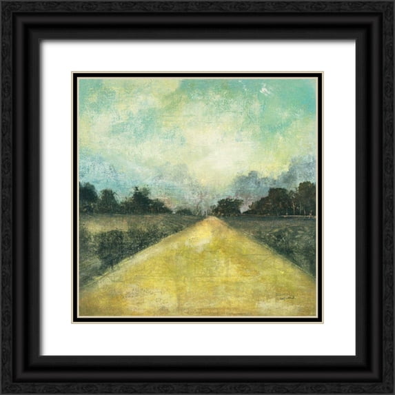 Warrick, Cheryl 12x12 Black Ornate Wood Framed with Double Matting Museum Art Print Titled - This Place III