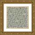 thumbnail image 1 of Warrick, Cheryl 12x12 Gold Ornate Wood Framed with Double Matting Museum Art Print Titled - Kuba Play I Neutral, 1 of 4