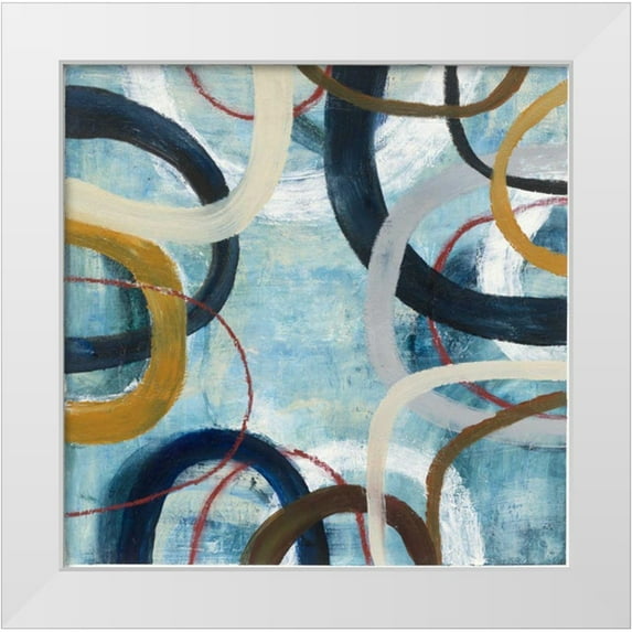 Warrick, Cheryl 12x12 White Modern Wood Framed Museum Art Print Titled - Dwell I