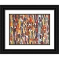 thumbnail image 1 of Warrick, Cheryl 14x12 Black Ornate Wood Framed with Double Matting Museum Art Print Titled - Strata II, 1 of 4