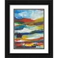 thumbnail image 1 of Warrick, Cheryl 15x18 Black Ornate Wood Framed with Double Matting Museum Art Print Titled - Nocturne I, 1 of 4