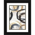 thumbnail image 1 of Warrick, Cheryl 17x24 Black Ornate Wood Framed with Double Matting Museum Art Print Titled - Dwell I Gold Neutral Crop, 1 of 4